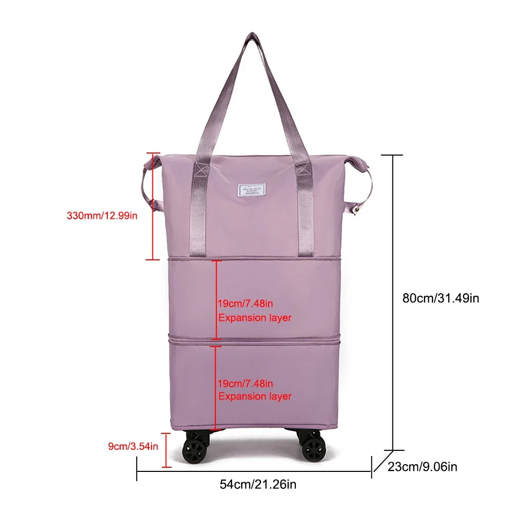 Dorian | Expandable Travel Bag with Wheels