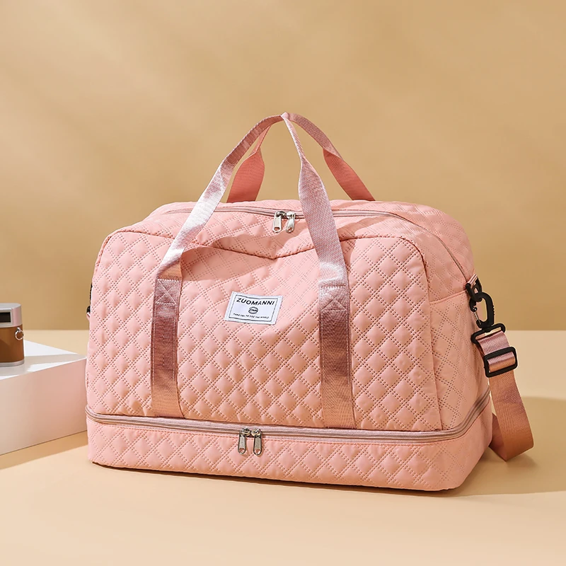 Mica | Lightweight Travel Bag with Diamond Lattice Design