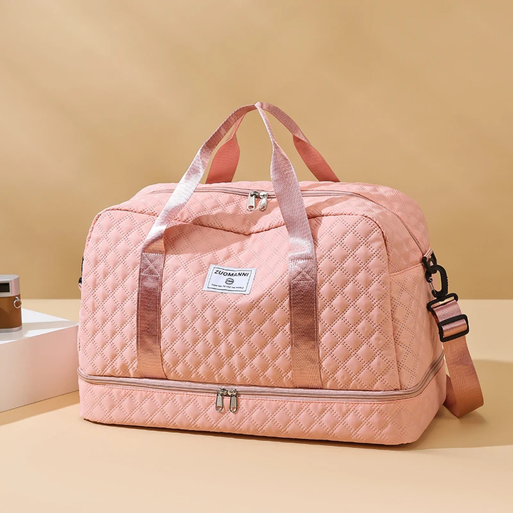 Mica | Lightweight Travel Bag with Diamond Lattice Design